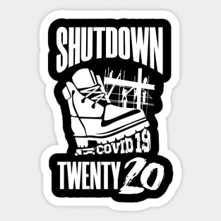 Shutdown 2020 Sticker